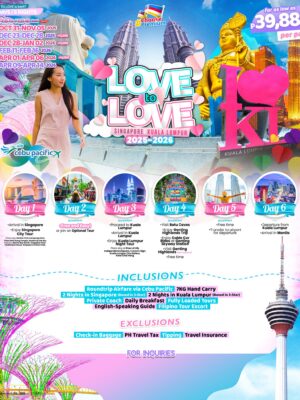 Singapore & Kuala Lumpur 2025-2026 – [6 Days 5 Nights]