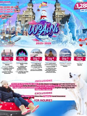 Woaini Harbin 2025 – [6 Days 5 Nights]
